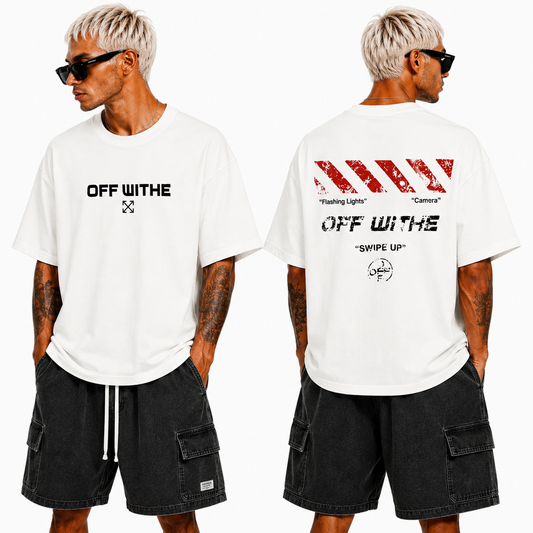 OFF-Whlte Arrow Logo Cotton T-shirt#812
