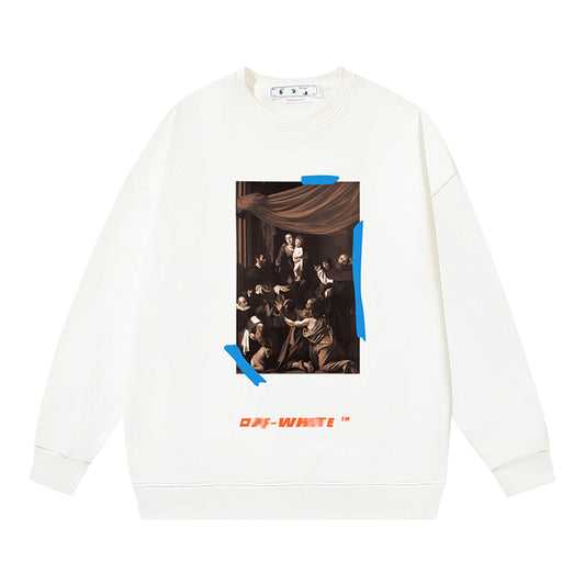 OFF-Whlte Arrow logo sports sweatshirt#7
