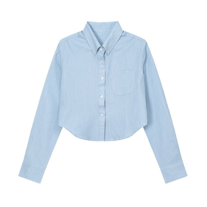 Women's short long-sleeved shirt THOM TREND