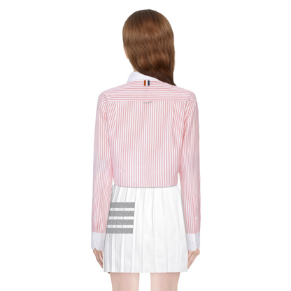 Striped High Waist Cropped Top THOM TREND