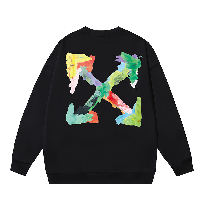 OFF-Whlte Arrow logo sports sweatshirt#38