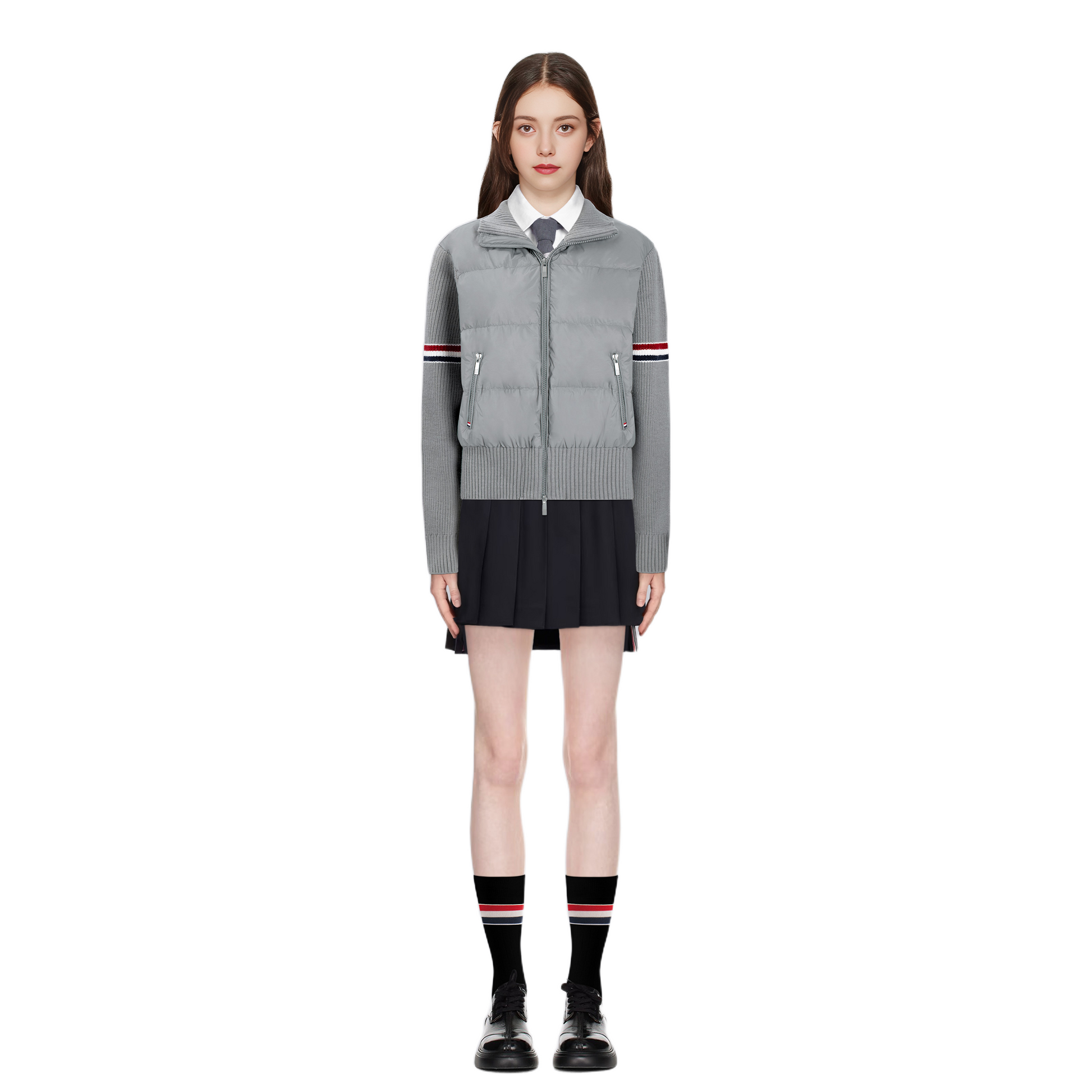 2025SS stand collar down jacket THOM TREND