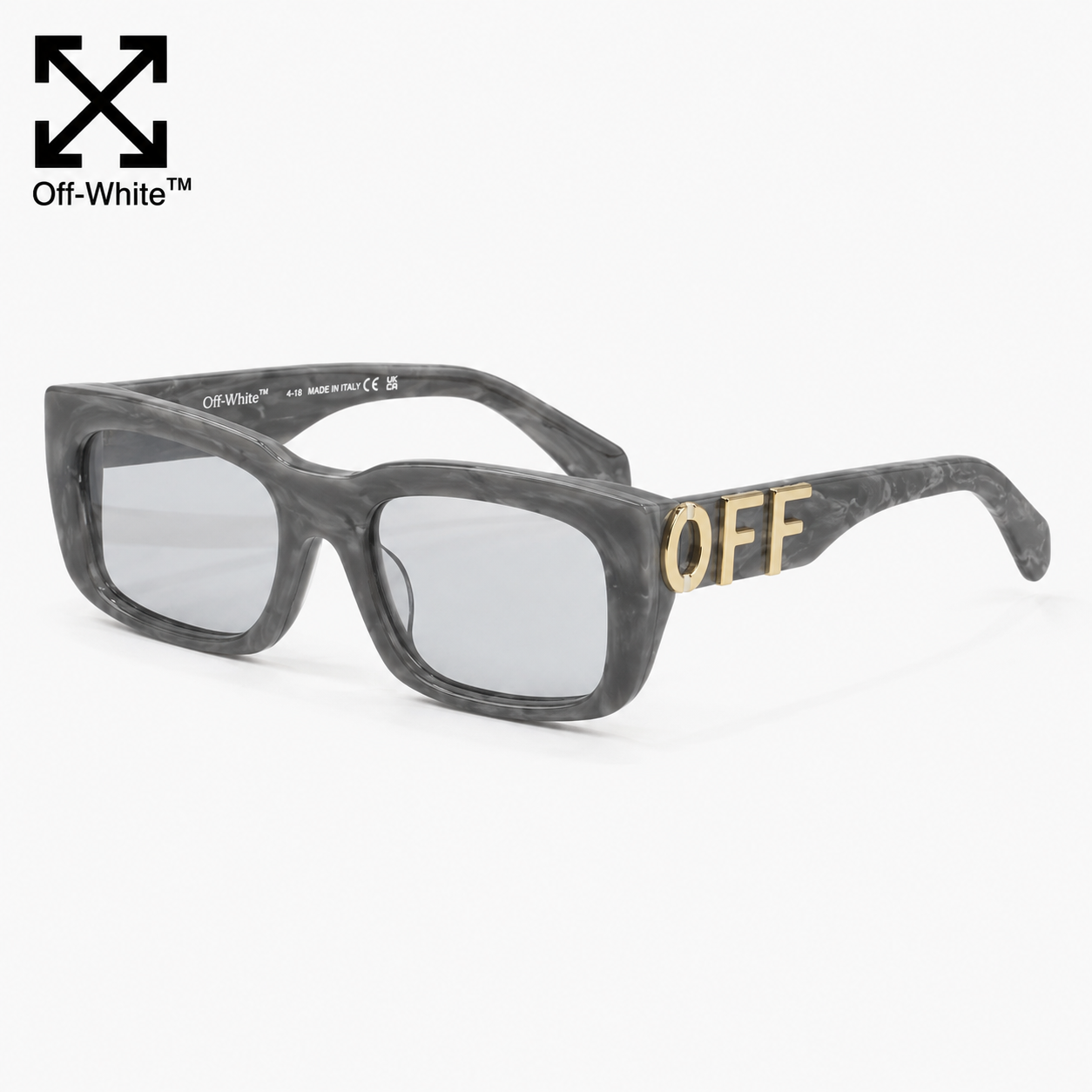 OFF-Whlte Arrow logo sunglasses#125