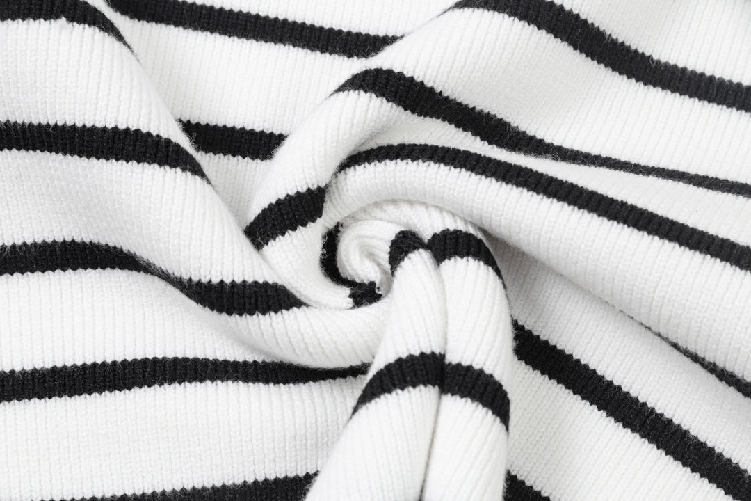 2026 AMI PARIS  striped sweater