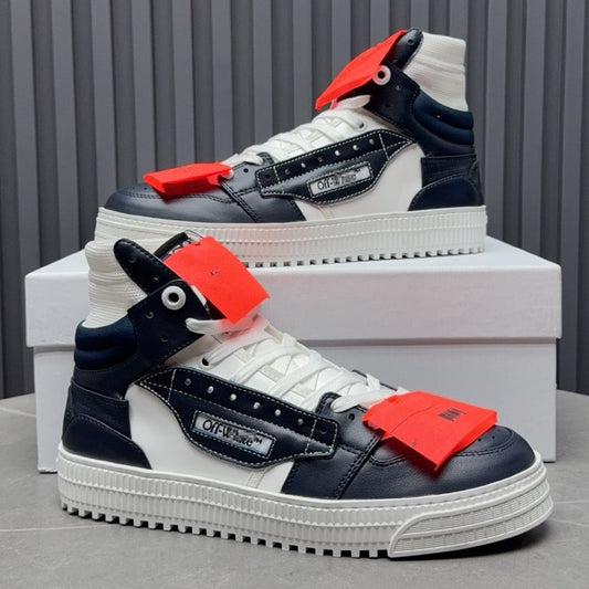 OFF-Whlte Arrow logo high-top sneakers#24