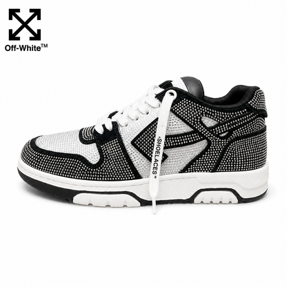 OFF-Whlte Full diamond Sports shoes#11
