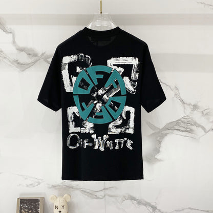 OFF-Whlte Arrow Logo Cotton T-shirt#812