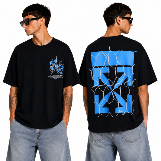 OFF-Whlte Arrow logo print T-shirt#77