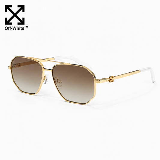 OFF-Whlte Arrow logo sunglasses#044