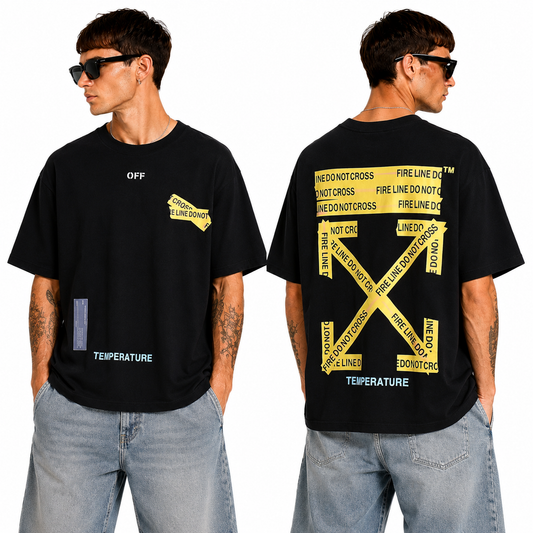 OFF-Whlte Arrow logo print T-shirt#87
