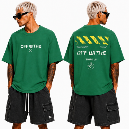 OFF-Whlte Arrow Logo Cotton T-shirt#812