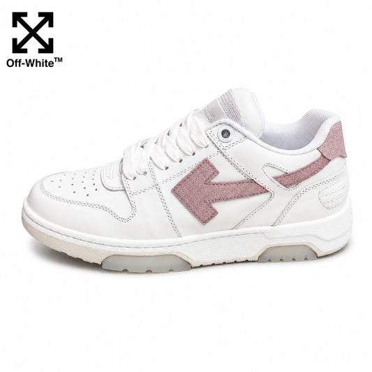 OFF-Whlte Genuine Leather Sneakers#68