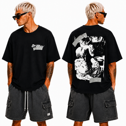 OFF-Whlte Arrow Logo Cotton T-shirt#812