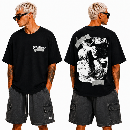 OFF-Whlte Arrow Logo Cotton T-shirt#812