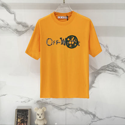 OFF-Whlte Arrow Logo Cotton T-shirt#812