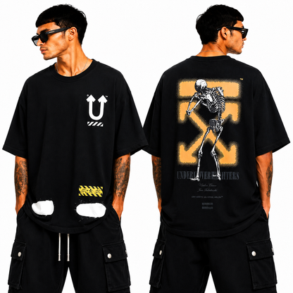 OFF-Whlte Arrow Logo Cotton T-shirt#30