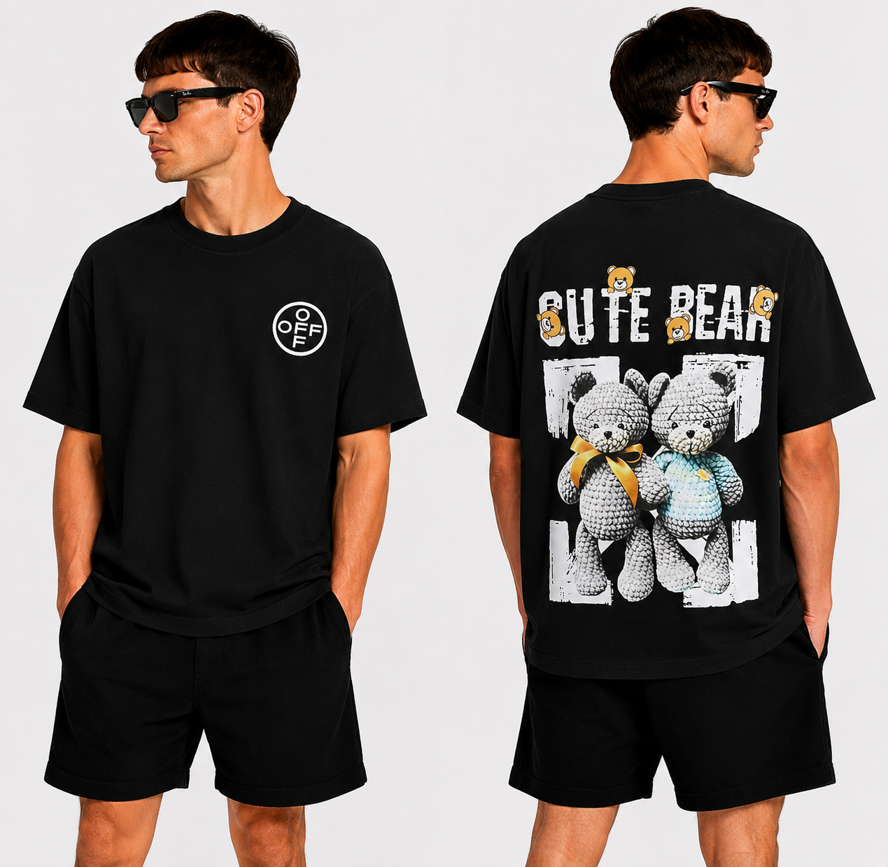OFF-Whlte Arrow logo print T-shirt#74
