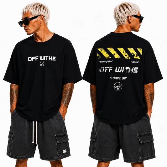 OFF-Whlte Arrow Logo Cotton T-shirt#812