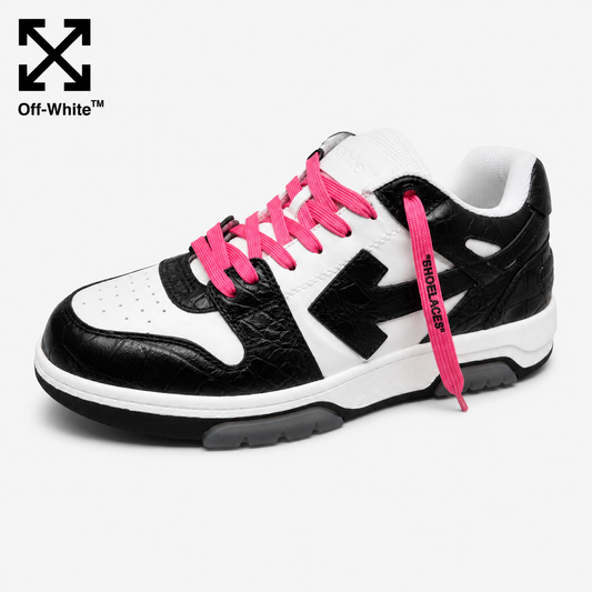 OFF-Whlte Arrow Logo Leather Sneakers #41