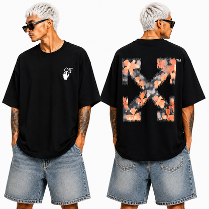 OFF-Whlte Arrow Logo Cotton T-shirt#68