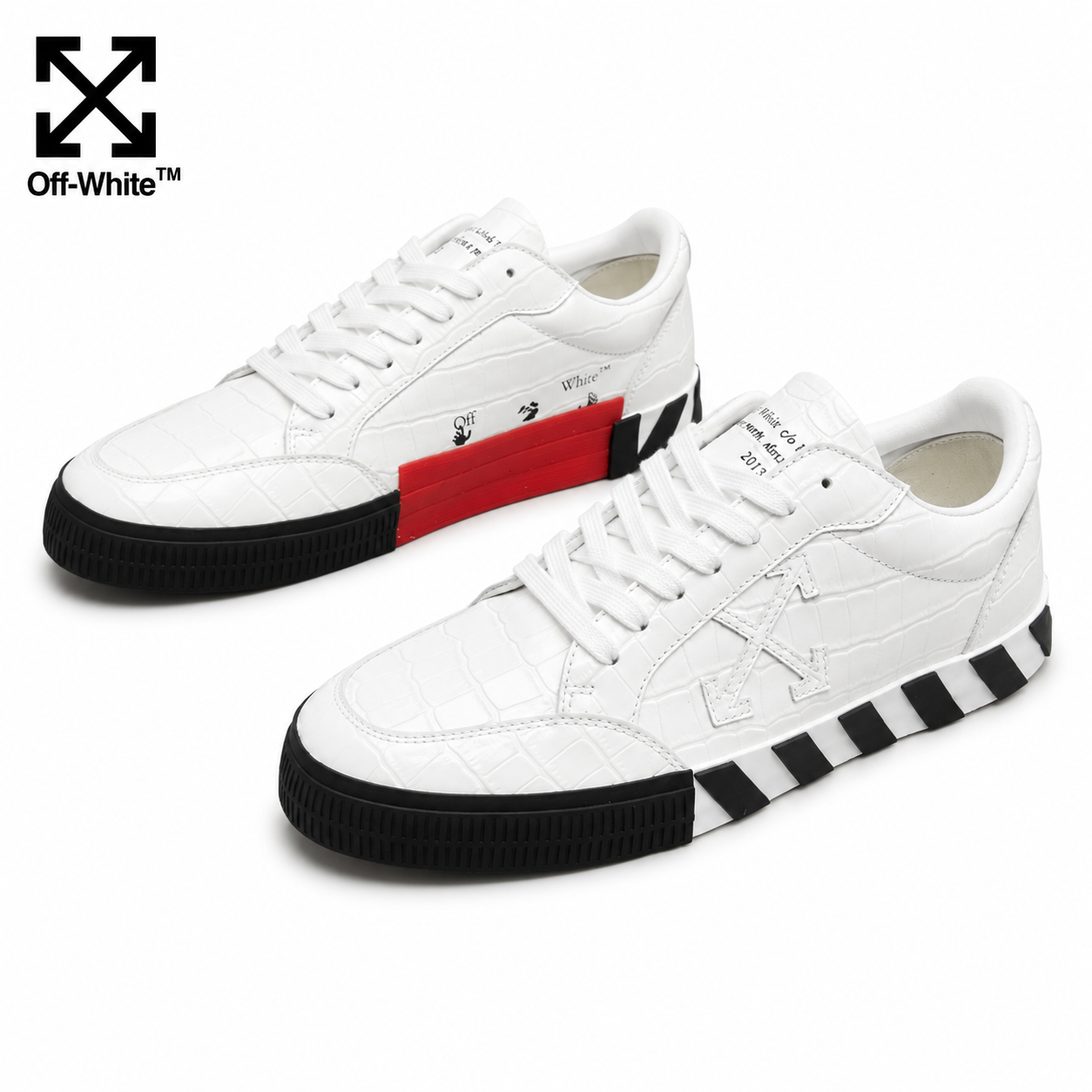 OFF-Whlte Arrow leather sneakers#36