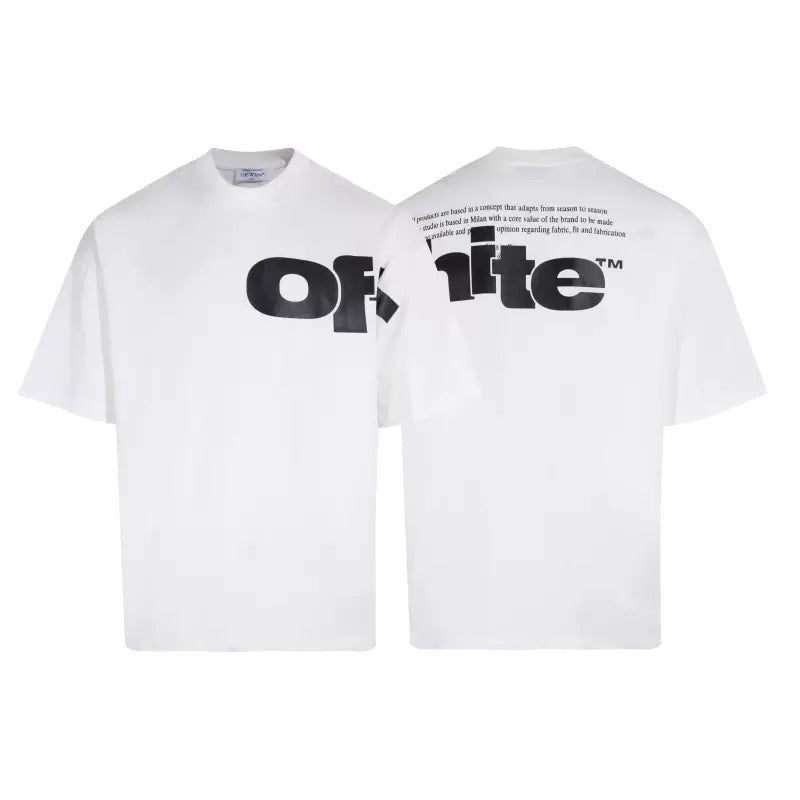 OFF-Whlte Arrow Logo Cotton T-shirt-1022