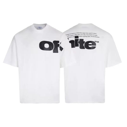 OFF-Whlte Arrow Logo Cotton T-shirt-1022