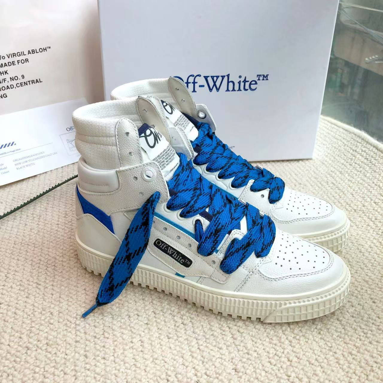 OFF-Whlte high-top sneakers#48