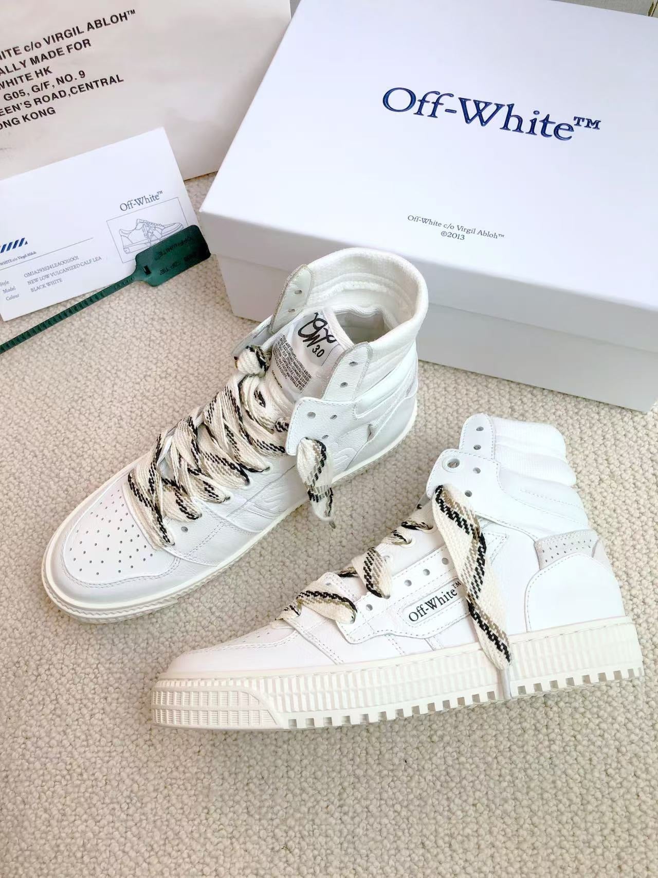 OFF-Whlte high-top sneakers#48