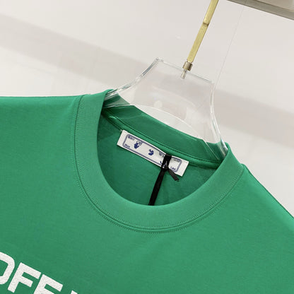 OFF-Whlte Arrow Logo Cotton T-shirt#812