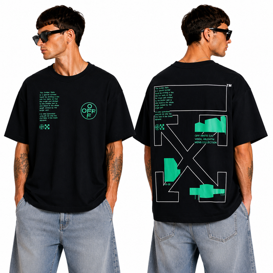OFF-Whlte Arrow logo print T-shirt#73