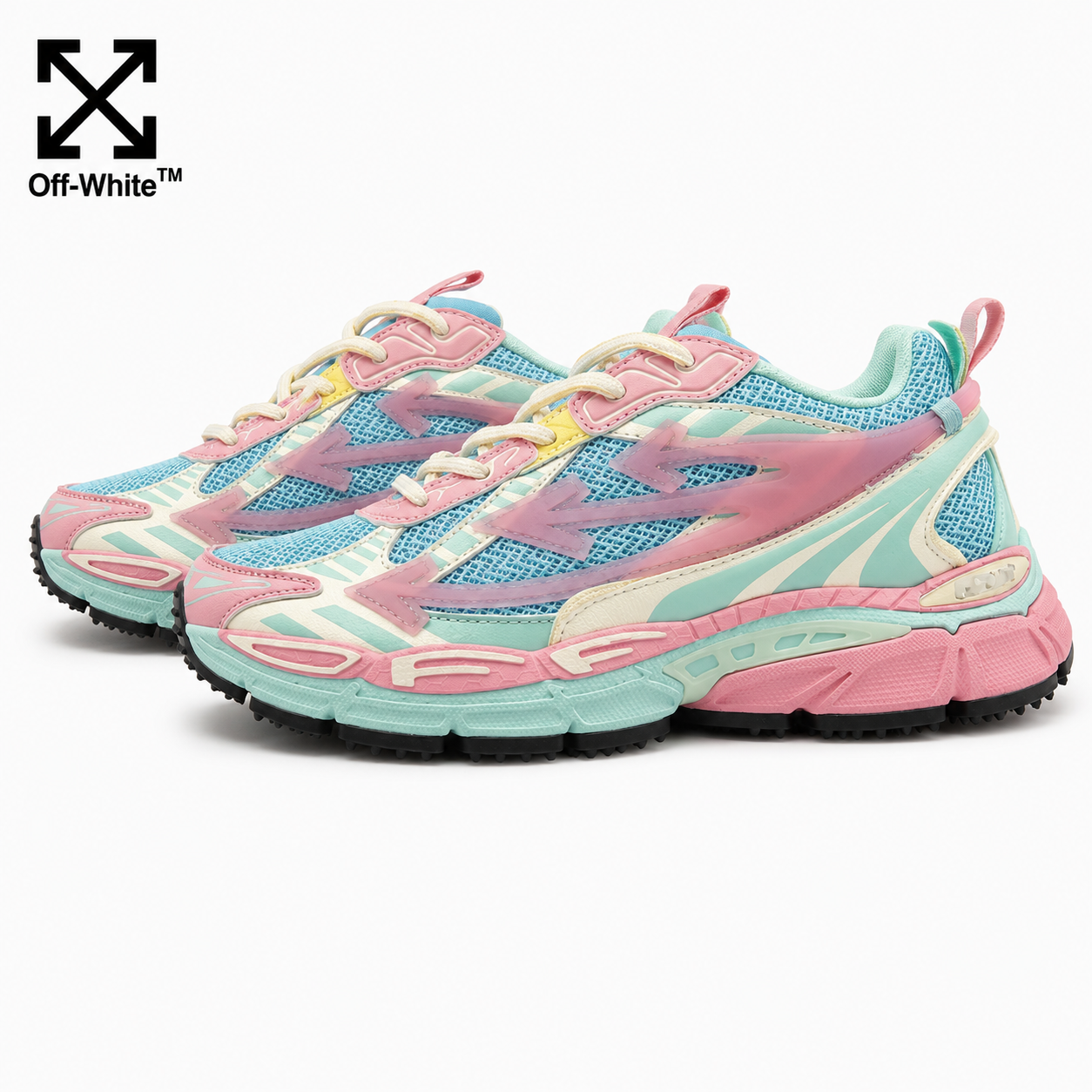 OFF-Whlte Arrow logo Sports shoes#8