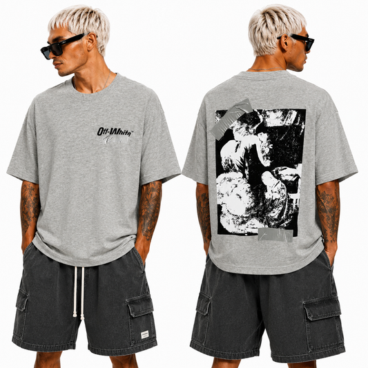 OFF-Whlte Arrow Logo Cotton T-shirt#812