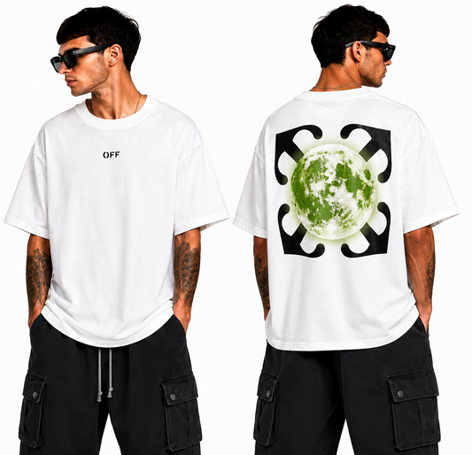 OFF-Whlte Arrow Logo Cotton T-shirt#40