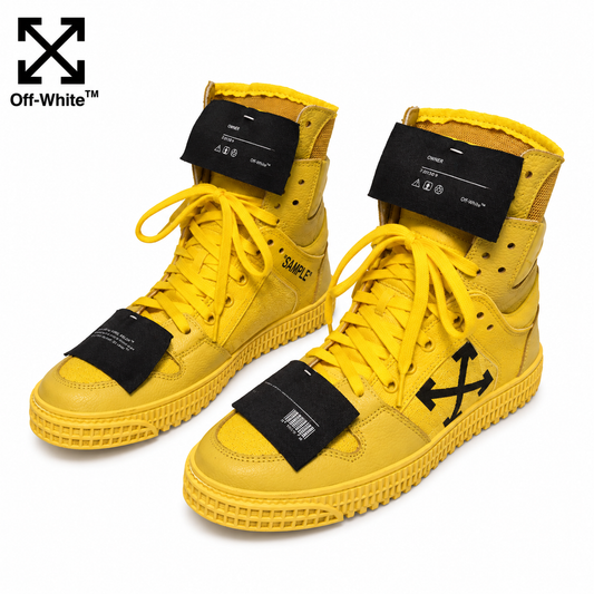 OFF-Whlte Arrow logo high-top sneakers#33
