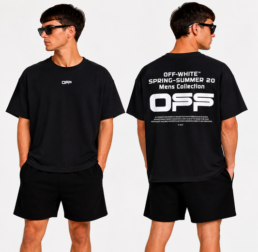 OFF-Whlte Arrow logo print T-shirt#79