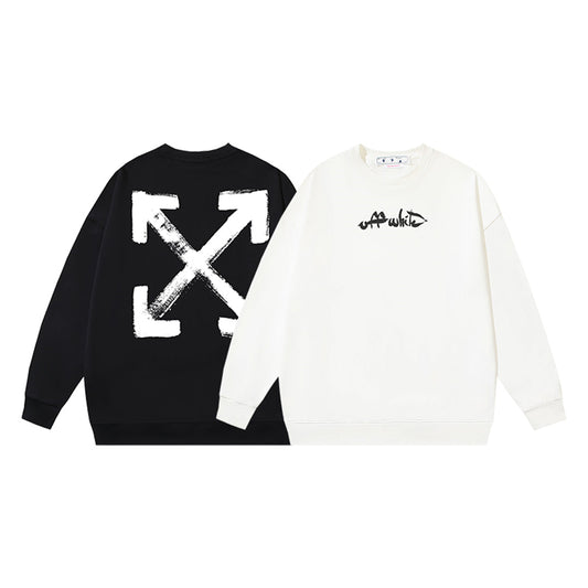 OFF-Whlte Arrow logo sports sweatshirt#122