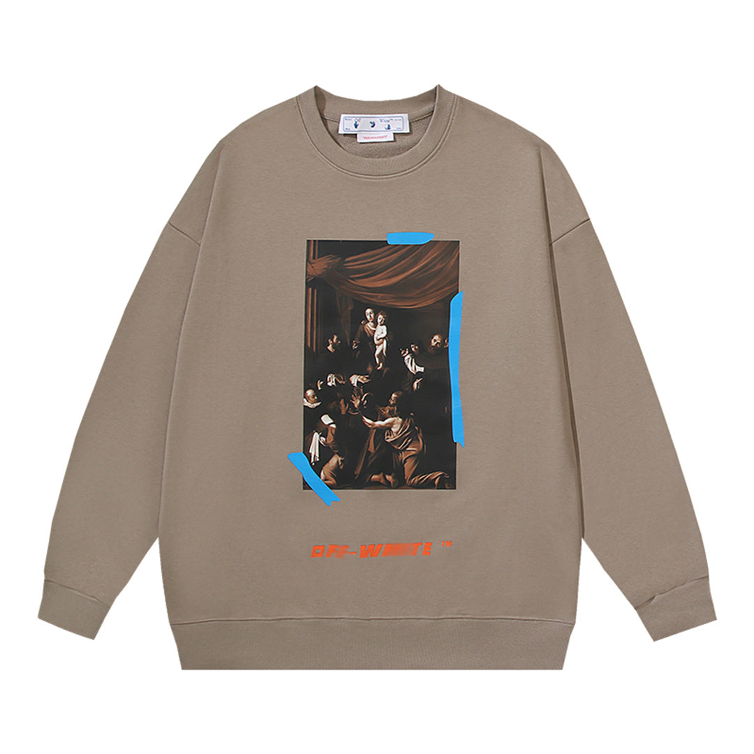 OFF-Whlte Arrow logo sports sweatshirt#7