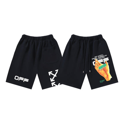 OFF-Whlte arrow print shorts#15