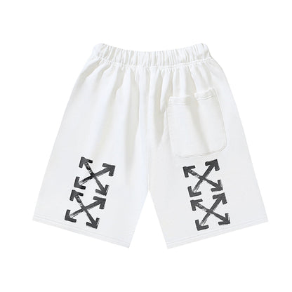 OFF-Whlte arrow print shorts#3